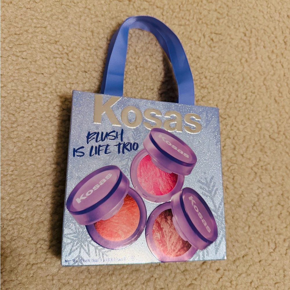 Kosas Blush Trio with Pink Hues